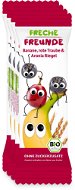 Freche Freunde BIO Ovocná tyčinka – Banán, hrozno a čierna jarabina 4× 23 g - Sušienky pre deti