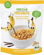 Freche Freunde BIO Cereálie Chrumkavé čísla – Banán a vanilka 125 g - Sušienky pre deti