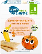 Freche Freunde ORGANIC Crispy Wafers - Banana and Pumpkin 6 × 14g - Children's Cookies