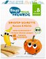 Freche Freunde BIO Chrumkavé oplátky – Banán a tekvica 6× 14 g - Sušienky pre deti