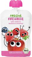 Freche Freunde BIO Kapsička Jablko, jahoda, borůvka a malina 100 g - Kapsička pro děti