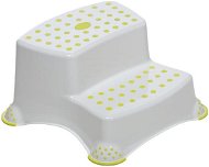 SAFETY 1st Children's Double Step White and Lime - Stepper