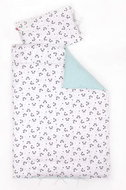 Linden Bed Linen 100 × 135 + 40 × 60cm, Panda - Children's Bedding