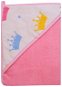 Tega Bath Towel 100 × 100cm 320g/m3 - Pink - Children's Bath Towel