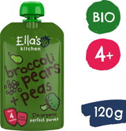 Meal Pocket Ella's Kitchen Organic Pear, peas and broccoli (120 g) - Kapsička pro děti