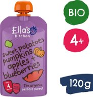 Meal Pocket Ella´s Kitchen Sweet potatoes, pumpkin, apple and blueberries 120 g - Kapsička pro děti