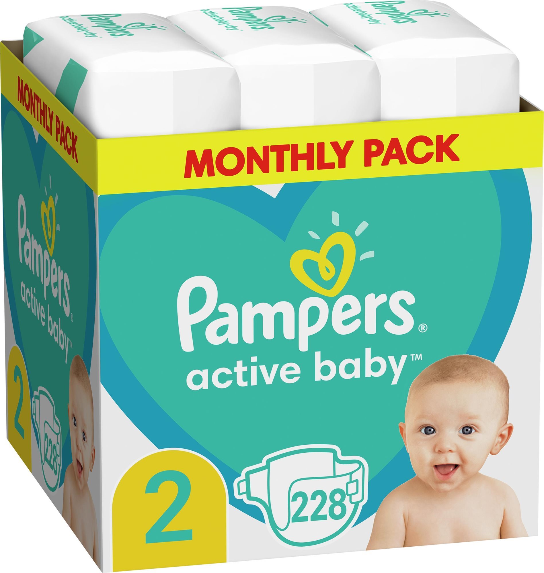 Pampers shops active baby 2