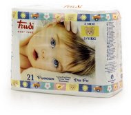 Trudi Baby Dry Fit 00692 Perfo-Soft vel. Mini 3–6 kg (21 ks) - Jednorázové pleny