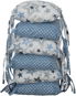 BabyTépka Cushion Bumpers  - Sky Blue - Crib Bumper