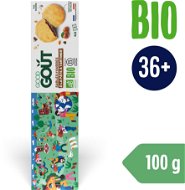 Good Gout BIO Máslové sušenky plněné lískooříškovým krémem (100 g) - Sušenky pro děti