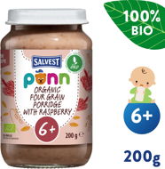 SALVEST Ponn BIO Maliny s cereáliami (200 g) - Príkrm