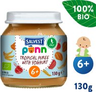 SALVEST Ponn ORGANIC Fruit Puree with Yogurt (130g) - Bébiétel