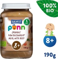 Bébiétel SALVEST Ponn BIO marhahús hajdinával és zöldségekkel (190 g) - Příkrm