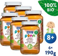 SALVEST Ponn ORGANIC Pork with Couscous and Vegetables (6 × 190g) - Baby Food