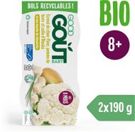Good Gout ORGANIC Cod with Cauliflower and Potato Chips (2 × 190g) - Baby Food