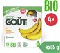 Good Gout BIO banán (4 × 85 g) - Tasakos gyümölcspüré