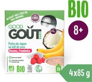 Good Gout BIO Coconut dessert with tapioca, raspberry and banana (4×85 g) - Meal Pocket