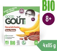Good Gout BIO Oat dessert with banana, dates and cocoa (4×85 g) - Meal Pocket
