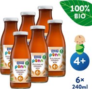SALVEST Ponn ORGANIC Carrot Juice with Pulp (6 × 240ml) - Juice
