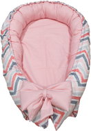 BabyHaw Nest - Chevron Pink - Baby Nest