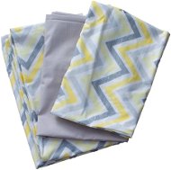 BabyTýpka 3-piece Bedding Set - Zigzag Yellow Grey - Children's Bedding