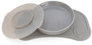 TWISTSHAKE Click-Mat Mini - Pastel Grey - Children's Plate