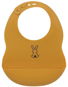 Nattou Silicone Bib with Crumb Tray, Adjustable Size, BPA Free - Bib