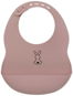 Bib Nattou Silicone Bib, Adjustable Size, BPA Free, Pink - Bryndák