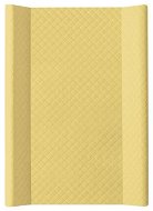 Ceba prebaľovacia podložka mäkká dvojhranná 70 × 50 cm, Caro Mustard Ceba - Prebaľovacia podložka