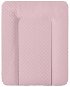 Ceba Prebaľovacia podložka na komodu mäkká 70 × 50 cm, Caro Pink Ceba - Prebaľovacia podložka