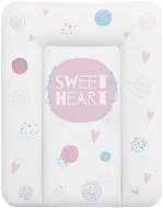 Ceba Changing Mat for Chest of Drawers, Soft 70 × 50cm, Lolly Polly Love 2 - Changing Pad
