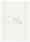 Ceba Baby Prebaľovacia podložka MDF 50 × 70 cm, Papa Bear, biela - Prebaľovacia podložka
