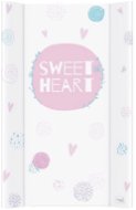 Ceba Changing Mat Double MDF 50 × 80cm, Lolly Polly Love 2 - Changing Pad