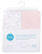 CEBA Changing Mat Cover 50 × 70 - 80cm 2 pcs - Candy Pink+Twigs - Changing Mat Cover