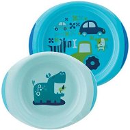 Chicco Dining Set Plate and Bowl, 12 m+, Boy - Children's Dining Set