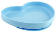 Chicco Silicone Plate Heart Blue-green 9m+ - Plate