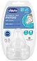 Teat Chicco Perfect 5/Well-Being Physiological Medium Flow 2 pcs, 2m+ - Savička