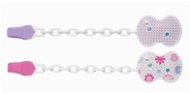 Chicco Pacifier Chain Plastic - Pink - Dummy Clip
