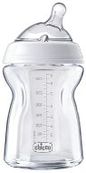 Chicco Natural Feeling 250ml, Neutral 2m+, Glass - Baby Bottle
