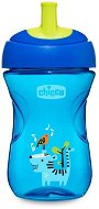 Chicco Advanced pohár szívószállal 266 ml, kék 12 m+ - Tanulópohár
