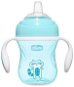 Chicco Learning Mug Transition with Handles 200ml, Blue, 4m+ - Baby cup