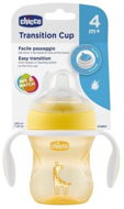 Chicco Learning Mug Transition with Handles 200ml, Yellow, 4m+ - Baby cup
