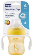 Chicco Learning Mug Transition with Handles 200ml, Yellow, 4m+ - Baby cup
