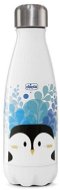 Chicco Bottle Stainless-steel Thermo Chicco Drinks Penguin, 350ml - Children's Water Bottle