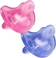 Chicco All-silicone Physio Soft Girl 2 pcs, 16–36m - Dummy