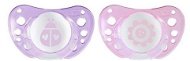 Chicco Physio Air Silicone Girl 2 pcs, 0–6m - Dummy