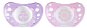 Chicco Physio Air Silicone Girl 2 pcs, 0–6m - Dummy