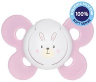 Chicco Physio Comfort Silicone Girl - Bunny 1 pc, 0–6 m - Dummy