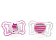 Chicco Physio Light Silicone Girl - Owl / Dtrip 2 pcs, 6–16 m+ - Dummy
