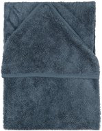 Timboo Hooded Towel 75 × 75cm, Marin - Children's Bath Towel